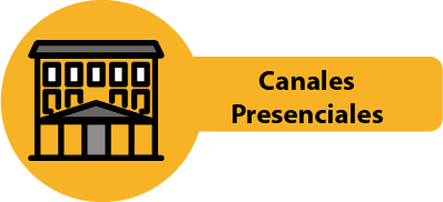 Canales presenciales